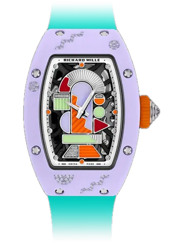 Richard Mille RM 07-01 Coloured Ceramics Lavender Pink, Titanium case