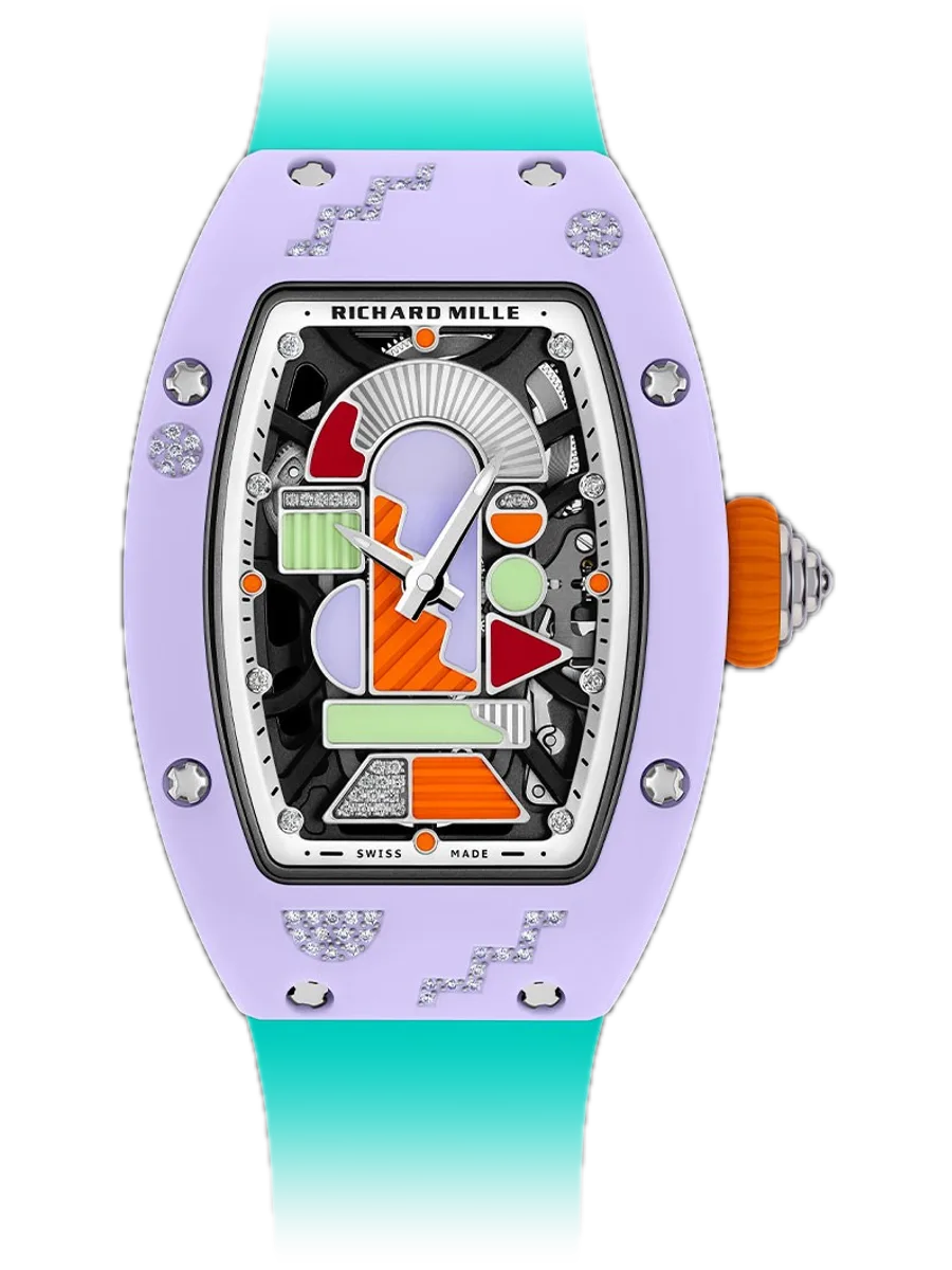 Richard Mille RM 07-01 Coloured Ceramics Lavender Pink, Titanium case