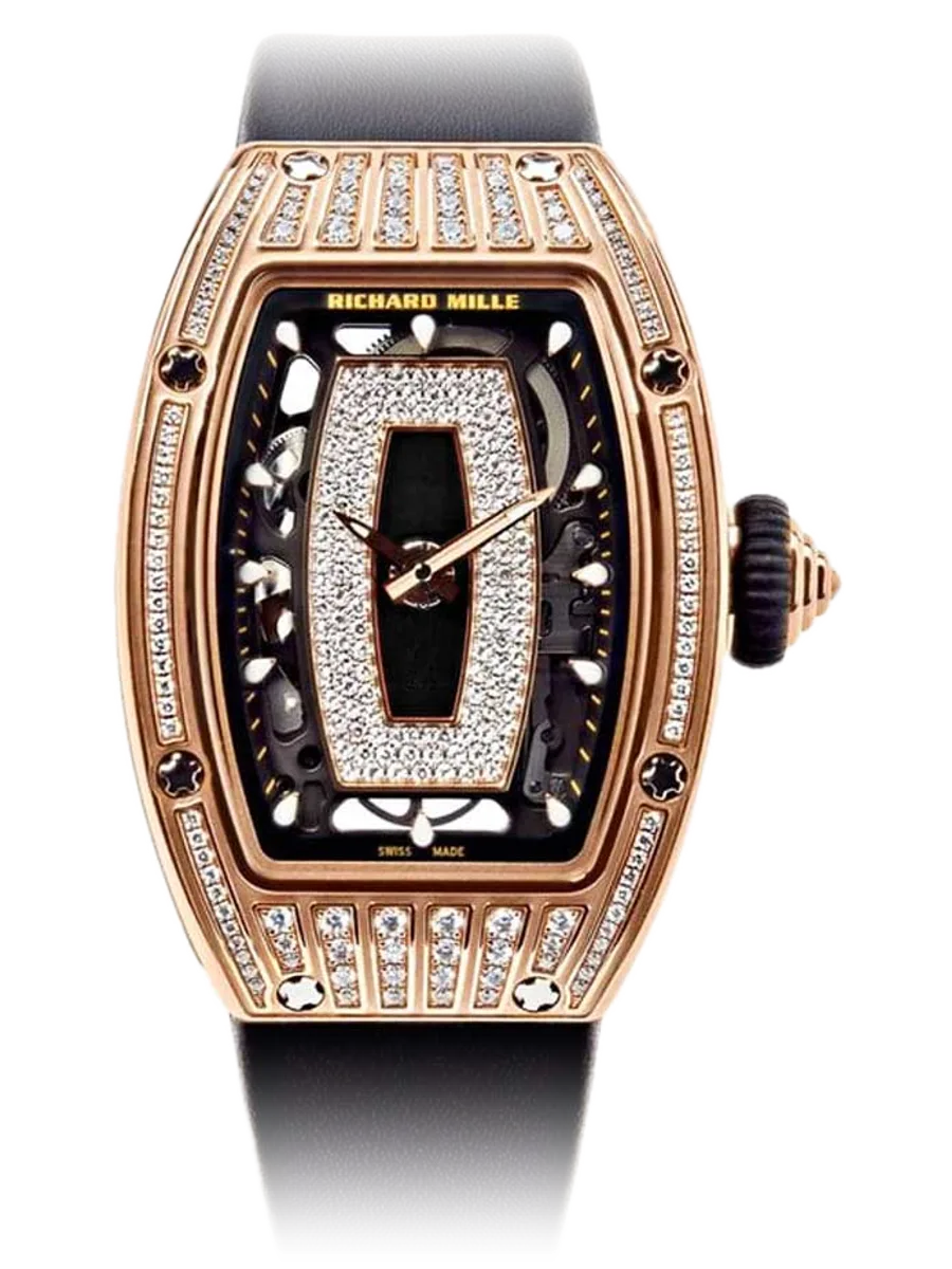Richard Mille RM 07-01 Rose gold and onyx, Carbon TPT case