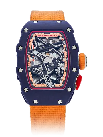 Richard Mille RM 07-04 Blue, Carbon TPT case