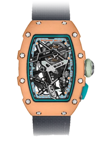Richard Mille RM 07-04 Salmon Pink, Carbon TPT case