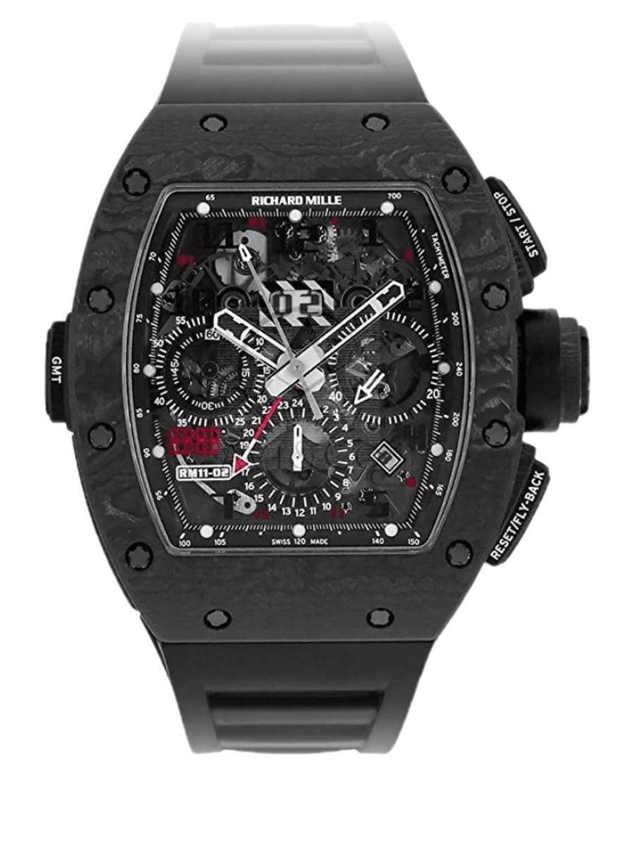 Richard Mille RM 11-02 Jet Black, Quartz TPT case