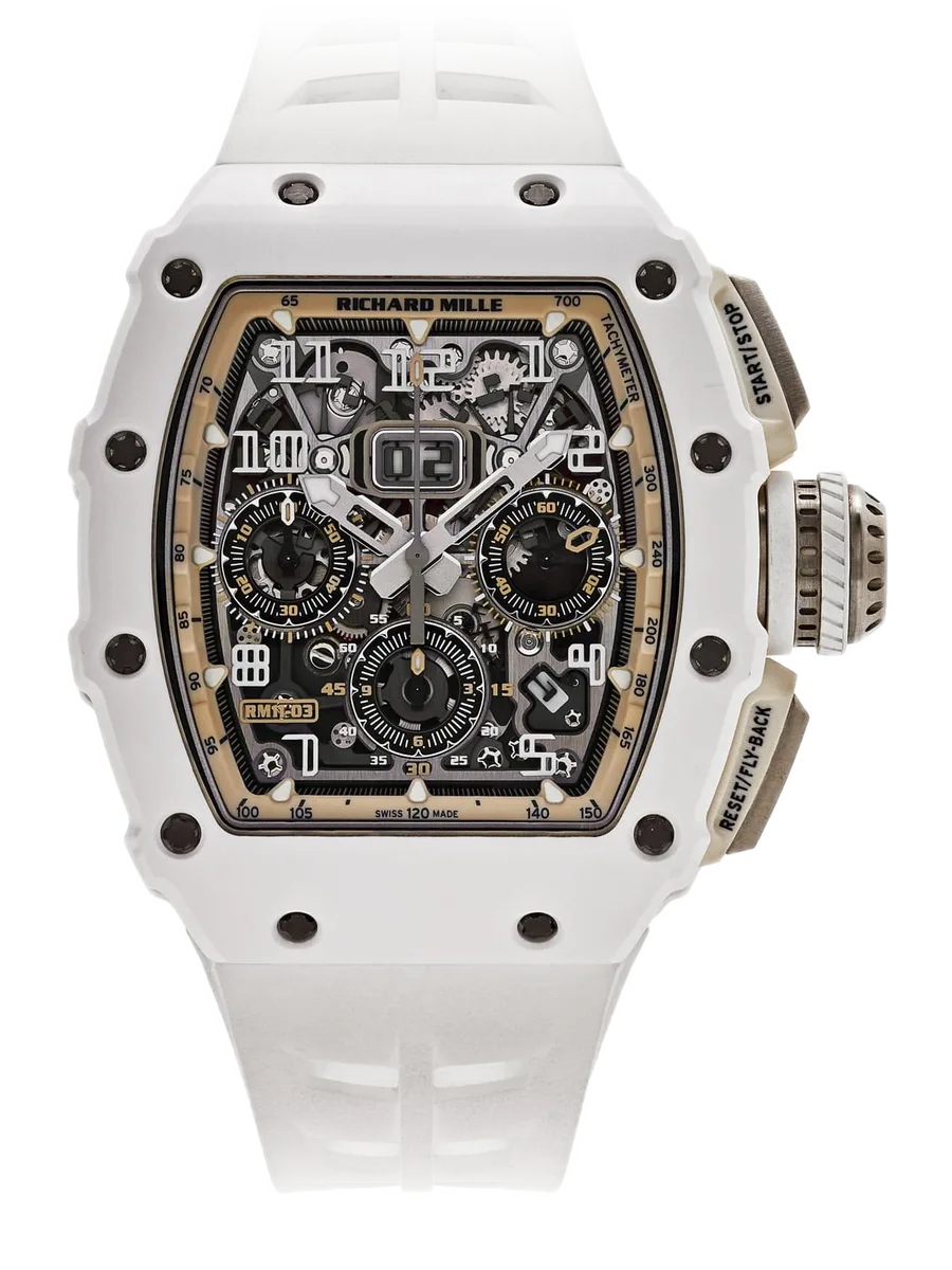 Richard Mille RM 11-03 Last White Edition, Carbon TPT case