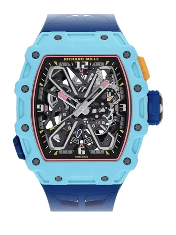 Richard Mille RM 35-03 Pastel Blue, Pastel blue Quartz TPT case