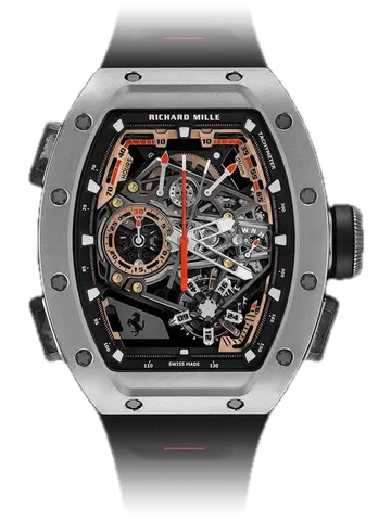 Richard Mille RM 43-01 Titanium and Carbon TPT, Microblasted titanium case