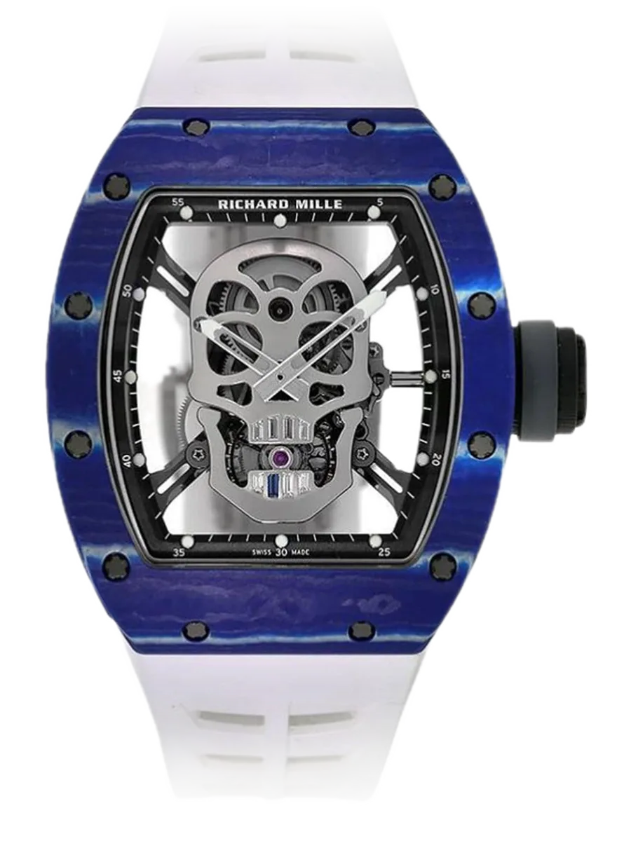 Richard Mille RM 52-01 Blue NTPT, Carbon TPT case