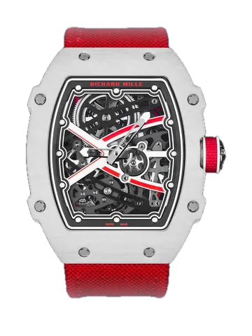 Richard Mille RM 67-02 Charles Leclerc (prototype), Red and white case