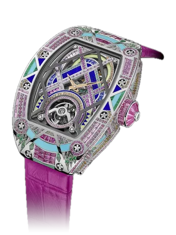 Richard Mille RM HJ-02 Pink Pursuit, Titanium case