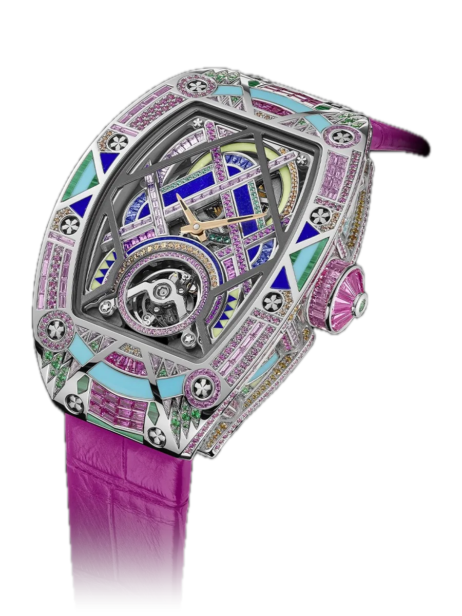 Richard Mille RM HJ-02 Pink Pursuit, Titanium case