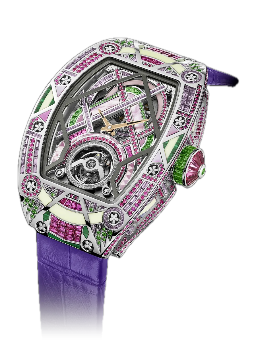 Richard Mille RM HJ-02 Violet Variations, Titanium case